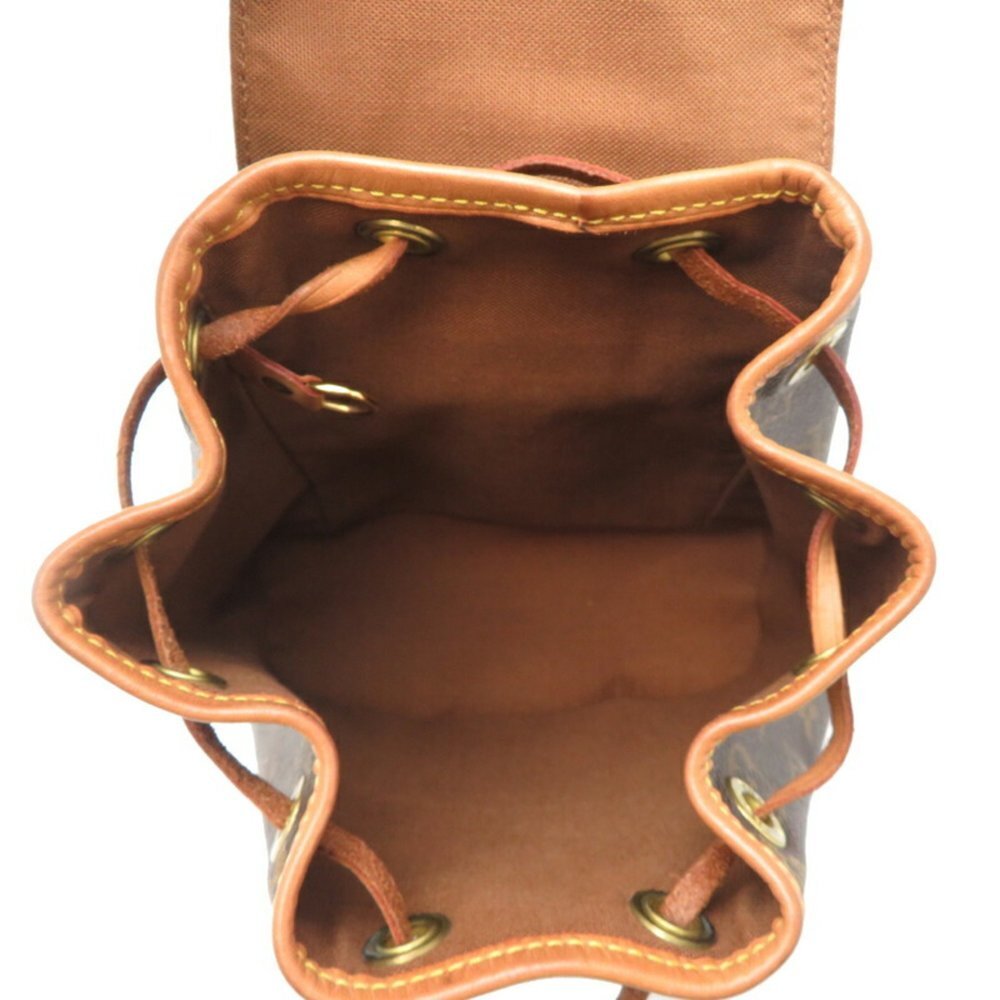 LOUIS VUITTON Authentic Brown Monogram Backpack - Picture 6 of 10